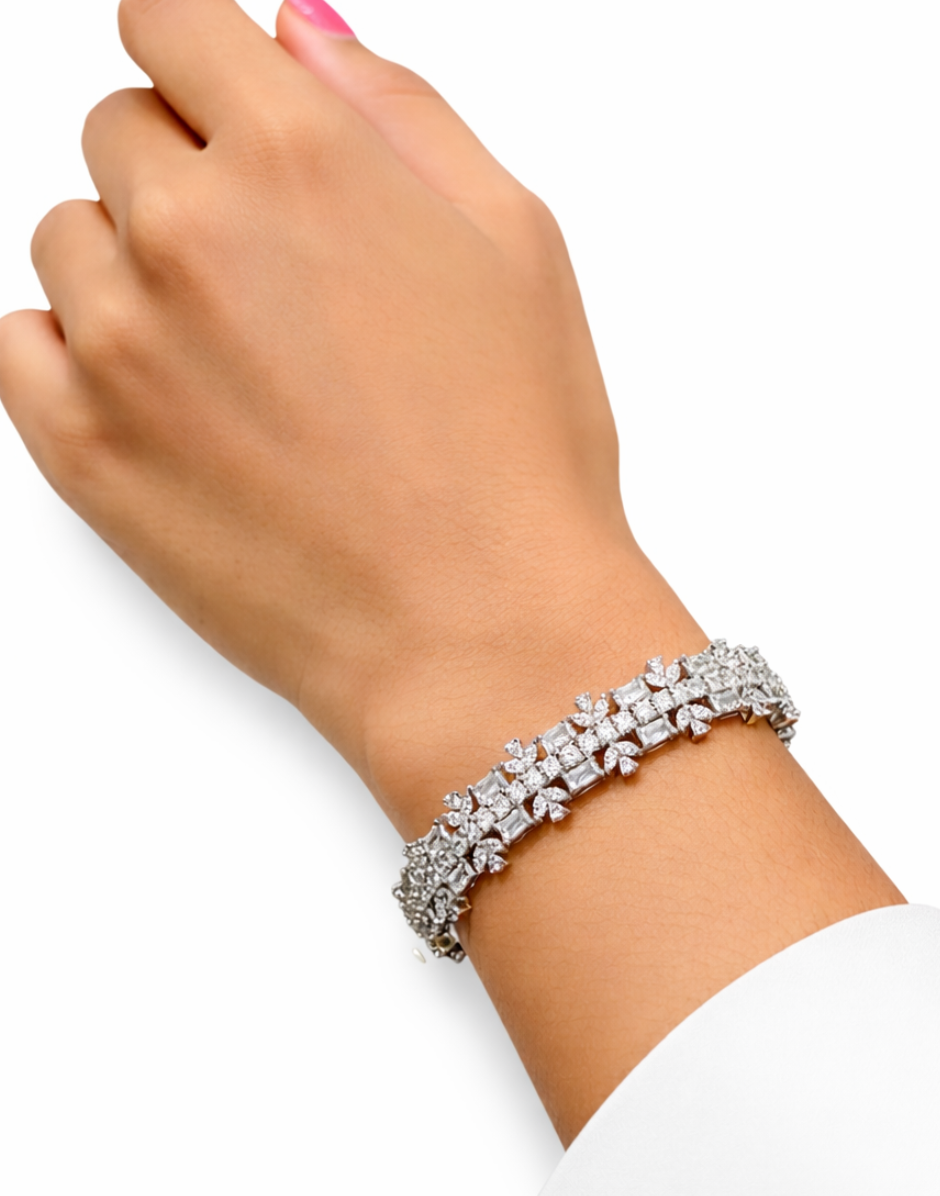 Hex Tennis Bracelet