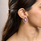 Emerelle Bloom Statement Stud Earrings