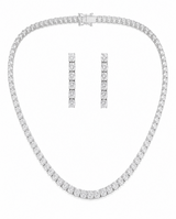 Iconic Luxe Drip Tennis Necklace Set