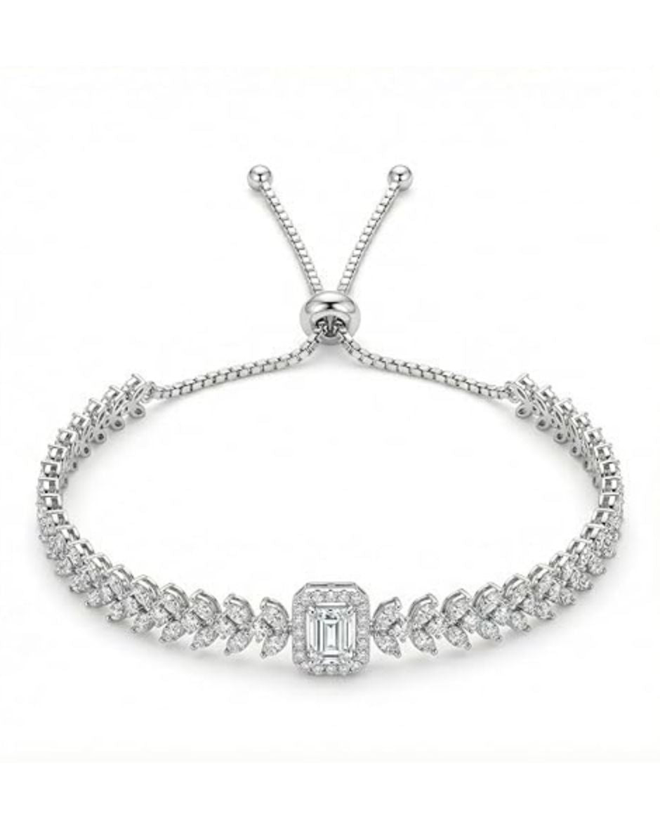 Celeste Halo Adjustable Bracelet