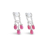 Rouge Riwaaz Necklace & Earrings Set - Anoree