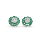 Zahra Verde Necklace & Earrings Set - Anoree