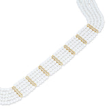 Tarangini Pearl Choker & Earring Set