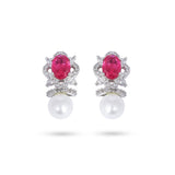 Rosé Regal Pendant & Earrings Set - Anoree