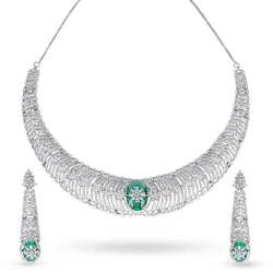 Aisvara Neckalce & Earrings Set - Anoree