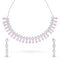 Starlit Blush Necklace & Earrings Set - Anoree