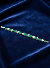 Moonbeam Line Tennis Bracelet