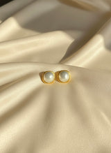 Arca Earrings 18 KT Gold Plated Demi-Fine Earrings