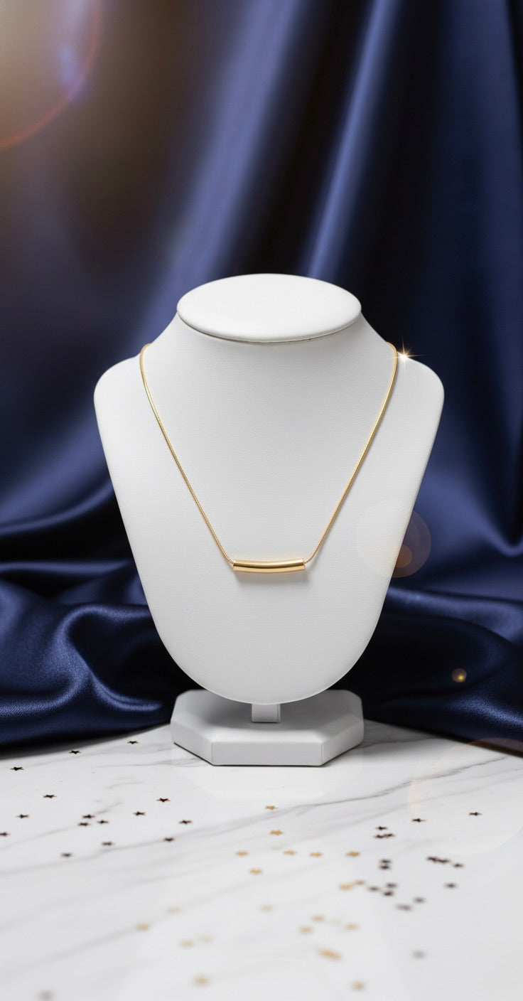 Solae 18 KT Gold Plated Demi-Fine Necklace