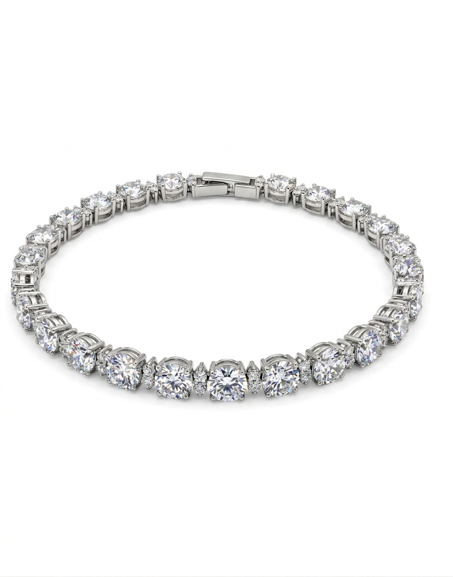 Solace Band Tennis Bracelet