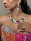 Gulzar Whirl Necklace & Earrings Set - Anoree