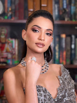 Royal Velvet Cascade Necklace