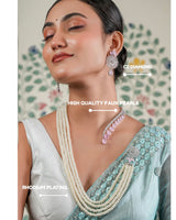 Begum Sultan Pearl Necklace & Earring Set