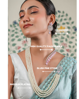 Begum Sultan Pearl Necklace & Earring Set