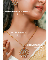 Pearl Solstice Pearl Pendant & Earring Set