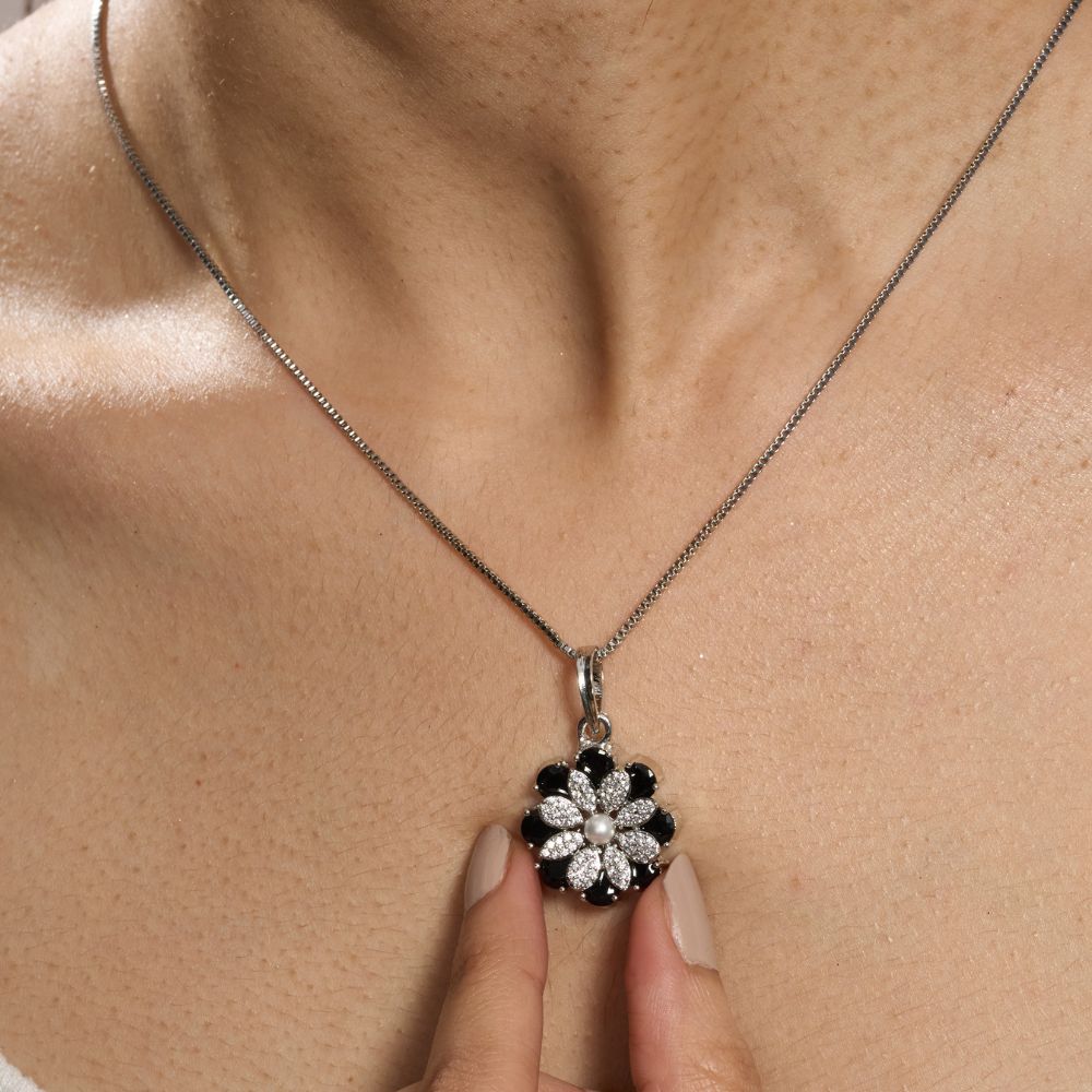 Midnight Bloom Luxe Pendant