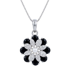 Midnight Bloom Luxe Pendant