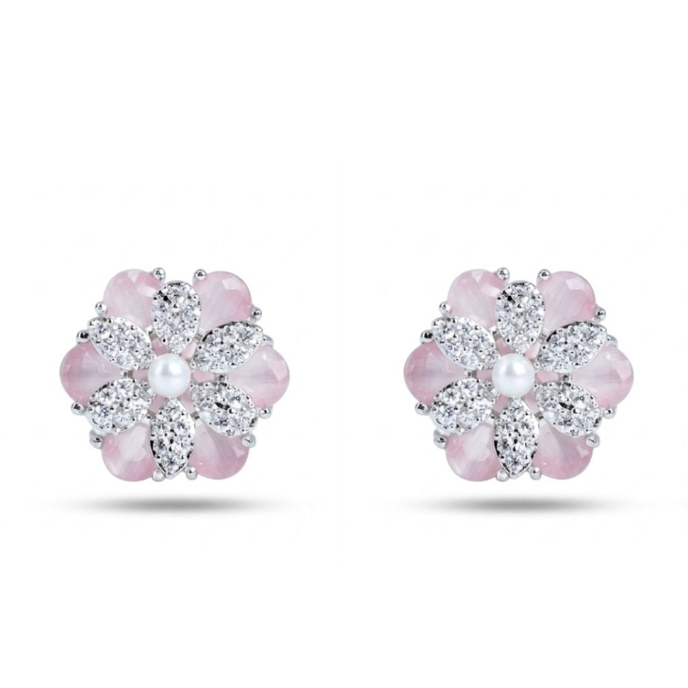 Blush Petal Glow Pendant Set