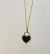 Elios heart necklace 18 KT Gold Plated Demi-Fine Necklace