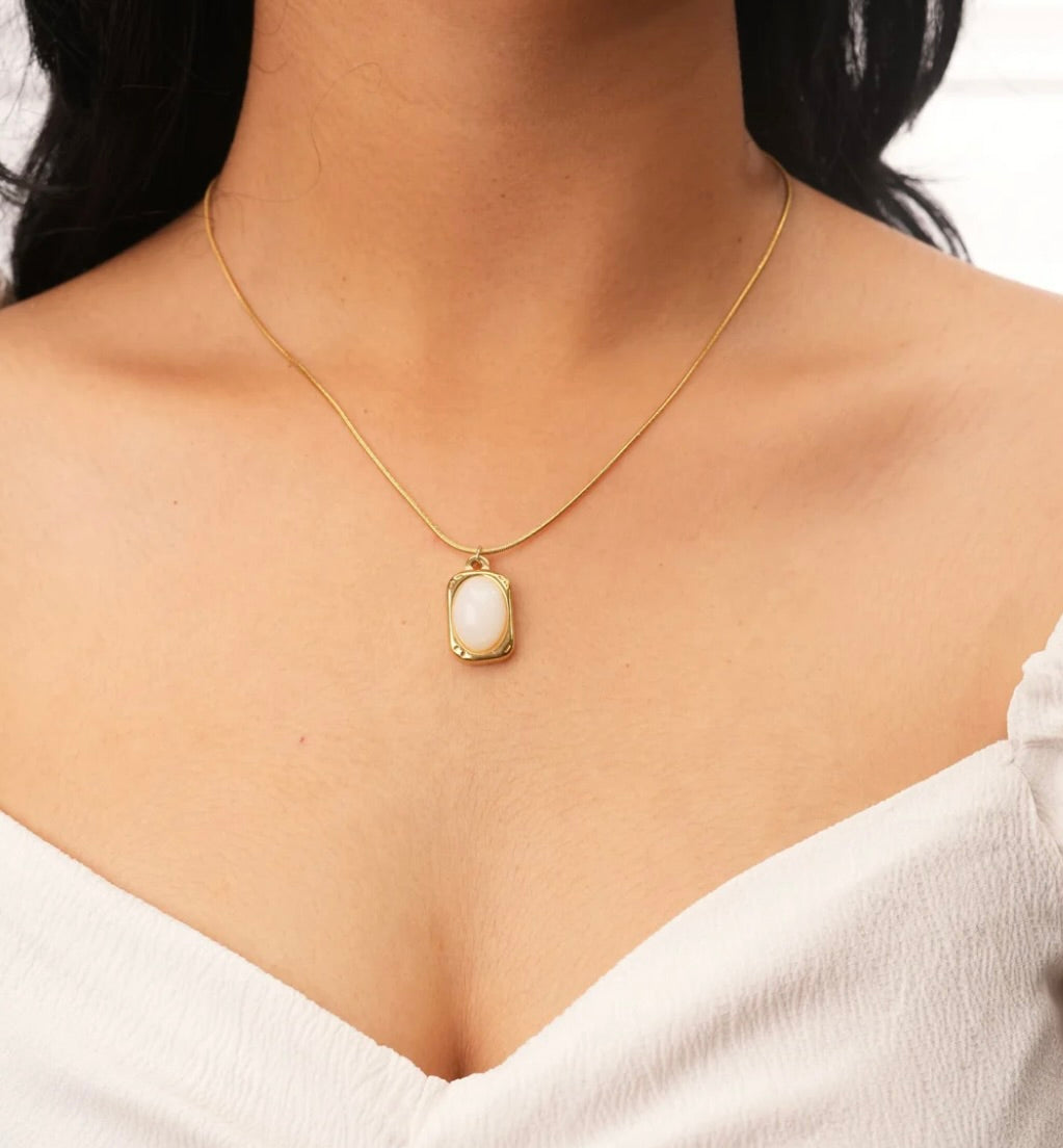 Oria necklace 18 KT Gold Plated Demi-Fine Necklace