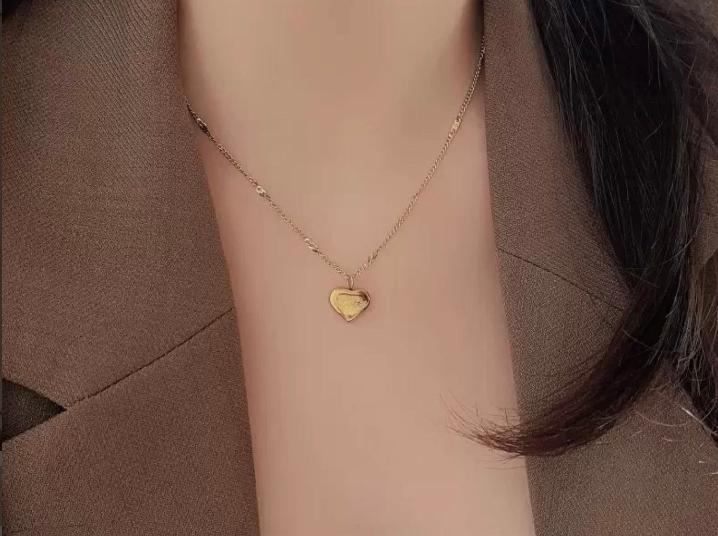 Amora 18 KT Gold Plated Demi-Fine Necklace