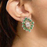 Emerelle Bloom Statement Stud Earrings