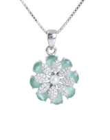 Ocean Petal Spark Pendant