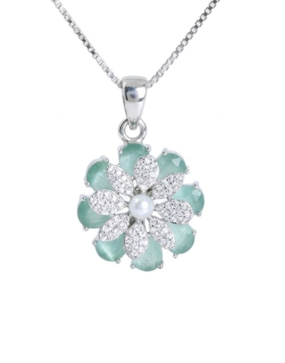 Ocean Petal Spark Pendant