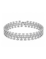 The Halo Line Tennis Bracelet