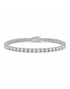 Silver Mist Tennis Bracelet (3 mm)