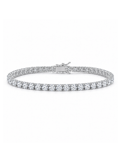 Silver Mist Tennis Bracelet (3 mm)