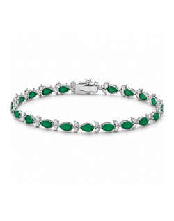 Moonbeam Line Tennis Bracelet