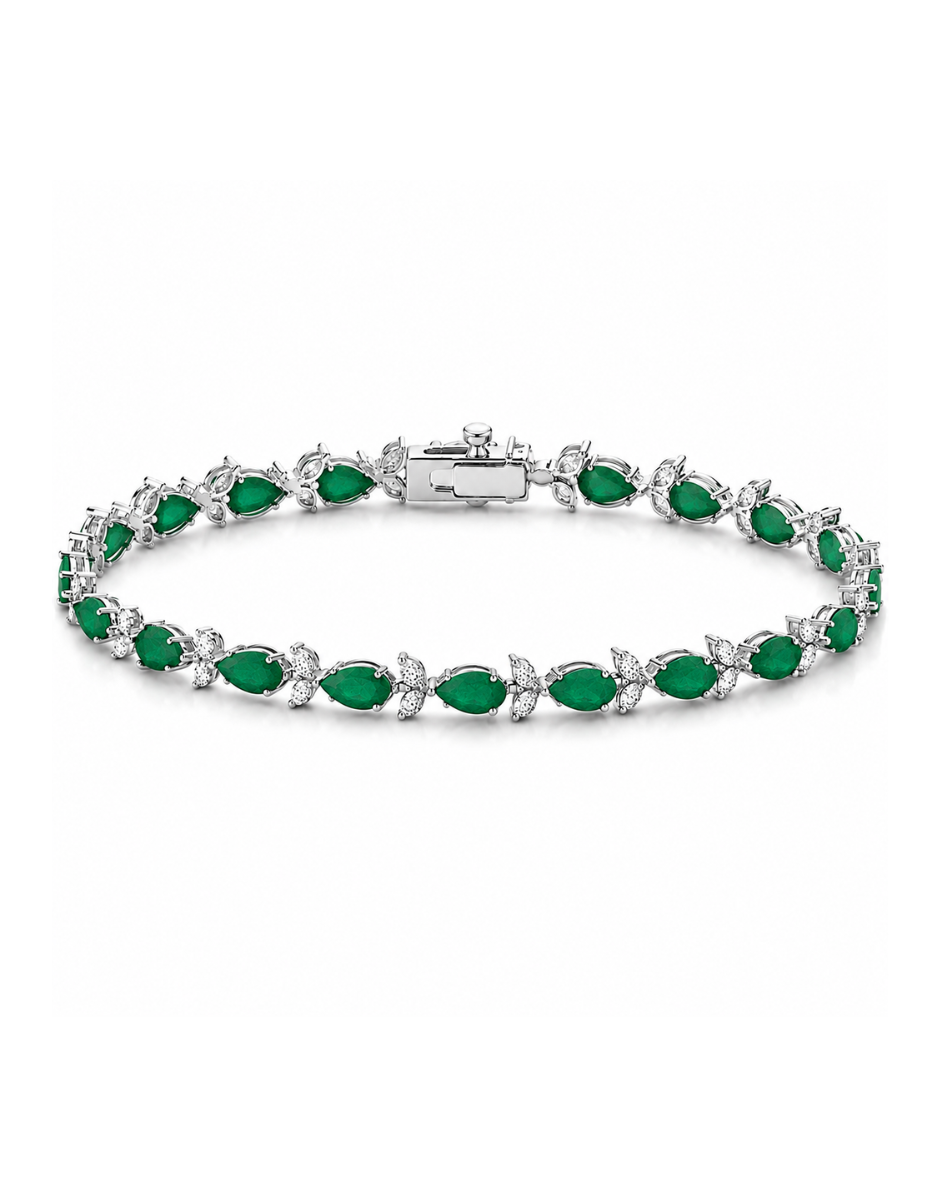 Moonbeam Line Tennis Bracelet