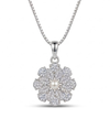Ivory Blossom Spark Pendant