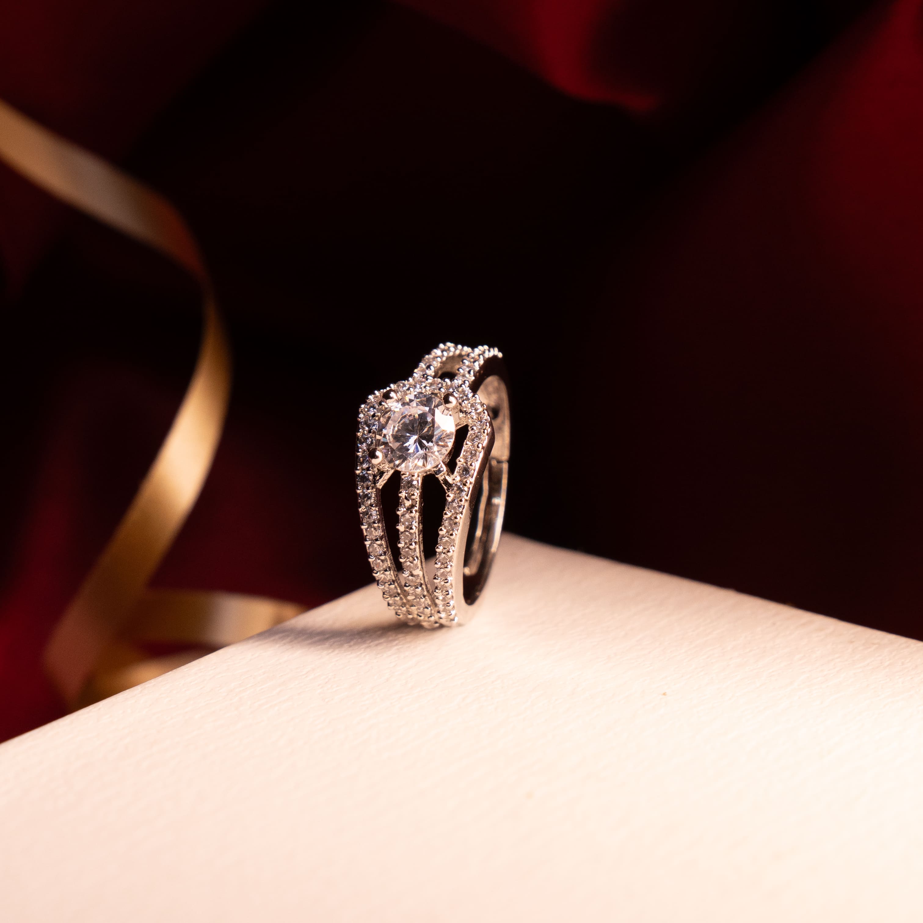 Moonlight Brilliance Ring