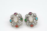 Royale Oval Stud Earrings