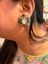 Royale Oval Stud Earrings