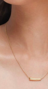 Solae 18 KT Gold Plated Demi-Fine Necklace