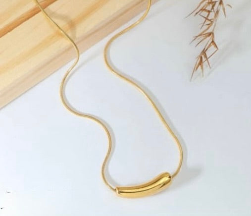 Solae 18 KT Gold Plated Demi-Fine Necklace